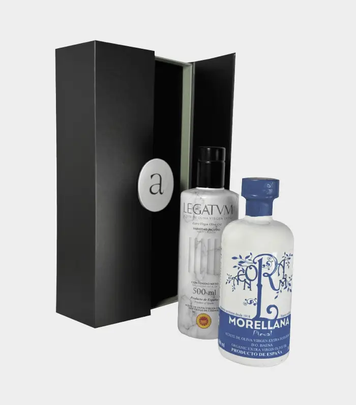 Morellana and Legatum olive oil varietal tasting set